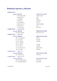 Botanical Reference Collection (331KB)