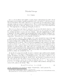 Dihedral Groups