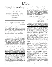 Efficient Stille Cross-Coupling Reaction Catalyzed by the Pd(Oac