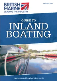 Guide to Inland Boating