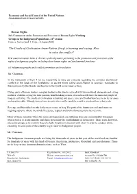 IPACC and Africa Caucus Statement on Militarization in Indigenous