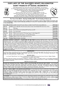 Sunday 3Rd May 2020 Fourth Sunday of Easter (A)