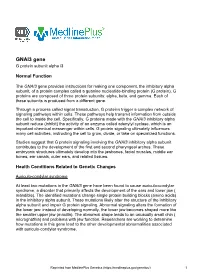 GNAI3 Gene G Protein Subunit Alpha I3