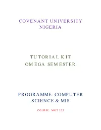 MKT323 TUTORIAL KIT.Pdf