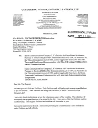 ELECTRONICALLY FILED October 16,2006