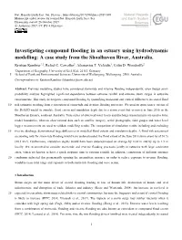 Investigating Compound Flooding in an Estuary Using Hydrodynamic Modelling: a Case Study from the Shoalhaven River, Australia