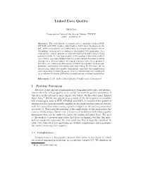 Linked Data Quality