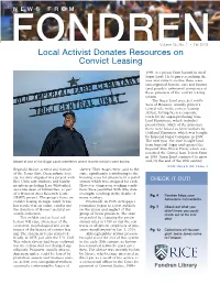 Local Activist Donates Resources on Convict Leasing