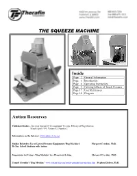 Squeeze Machine Indepth Information