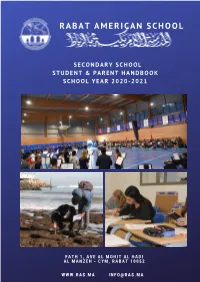 SY 2021 Secondary School Student & Parent