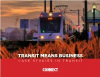 Transit Means Business Case Studies in Transit