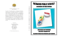 Focusing on the Future Program of Studies