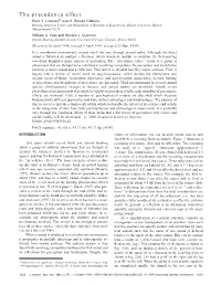 The Precedence Effect Ruth Y