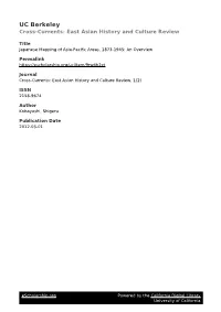 UC Berkeley Cross-Currents: East Asian History and Culture Review