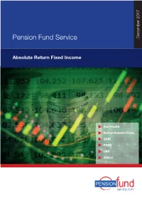 Absolute Return Fixed Income