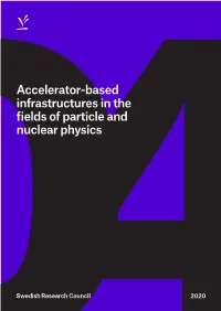 Accelerator-Based Infrastructures in the Fields of Particle and Nuclear Physics