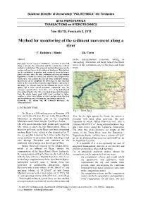 Method for Monitoring of the Sediment Movement Along a River