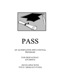 PASS Catalog