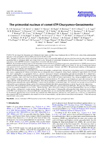 The Primordial Nucleus of Comet 67P/Churyumov-Gerasimenko B