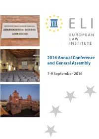 2016 Annual Conference and General Assembly