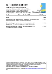 Mitteilungsblatt