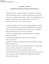 The Facebase Consortium: a Comprehensive Program To