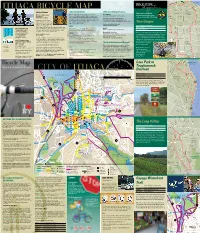 Bicycle Map Ithaca and Tompkins County 2016