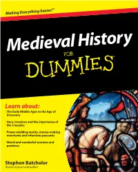 Medieval History for Dummies‰