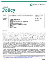 Proton Pump Inhibitors (PPI) Preferred Step Therapy Program Annual Review Date: 01/18/2021