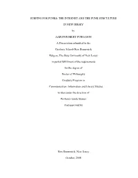 SURFING for PUNKS: the INTERNET and the PUNK SUBCULTURE in NEW JERSEY by AARON ROBERT FURGASON a Dissertation Submitted To