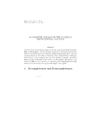 1. D-Completeness and D-Incompleteness