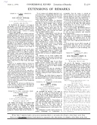 Extensions of Remarks E1239 EXTENSIONS of REMARKS
