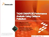 Freescale Qoriq P4080 DMA-DDR Performance Analysis