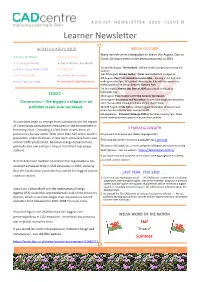 Learner Newsletter