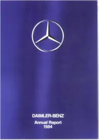 Daimler-Benz Annual Report 1984