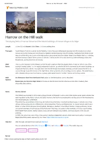 Harrow on the Hill Walk - SWC