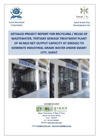 Detailed Project Report for Recycling / Reuse Of