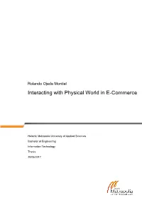 Interacting with Physical World in E-Commerce