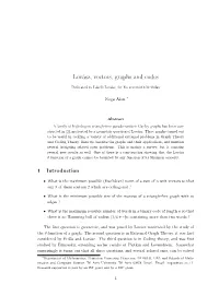 Lovász, Vectors, Graphs and Codes