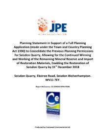 Planning Statement