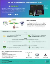 Protect Your Privacy from End-To-End