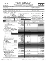 Raikes Foundation 2018 Federal 990-PF (Attach to WA State Filing (8218