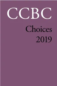 CCBC Choices 2019 