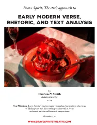 Download Bst's Guide to Early Modern Verse, Rhetoric, and Text Analysis