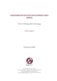 (NRDA) Part 3: Playing Pitch Strategy Final Report February 2018