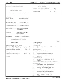 Page 4 TABLE of CONTENTS 1 the COMMISSIONER: 2 Q