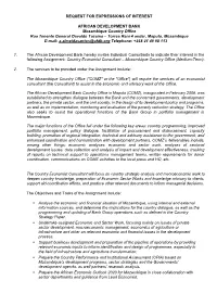 Request for Expressions of Interest