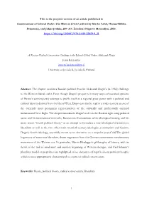This Is the Preprint Version of an Article Published In