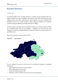 Executive Summary Waste Management Plan