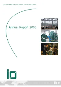 IØ Annual Report 2005 01.05.2006